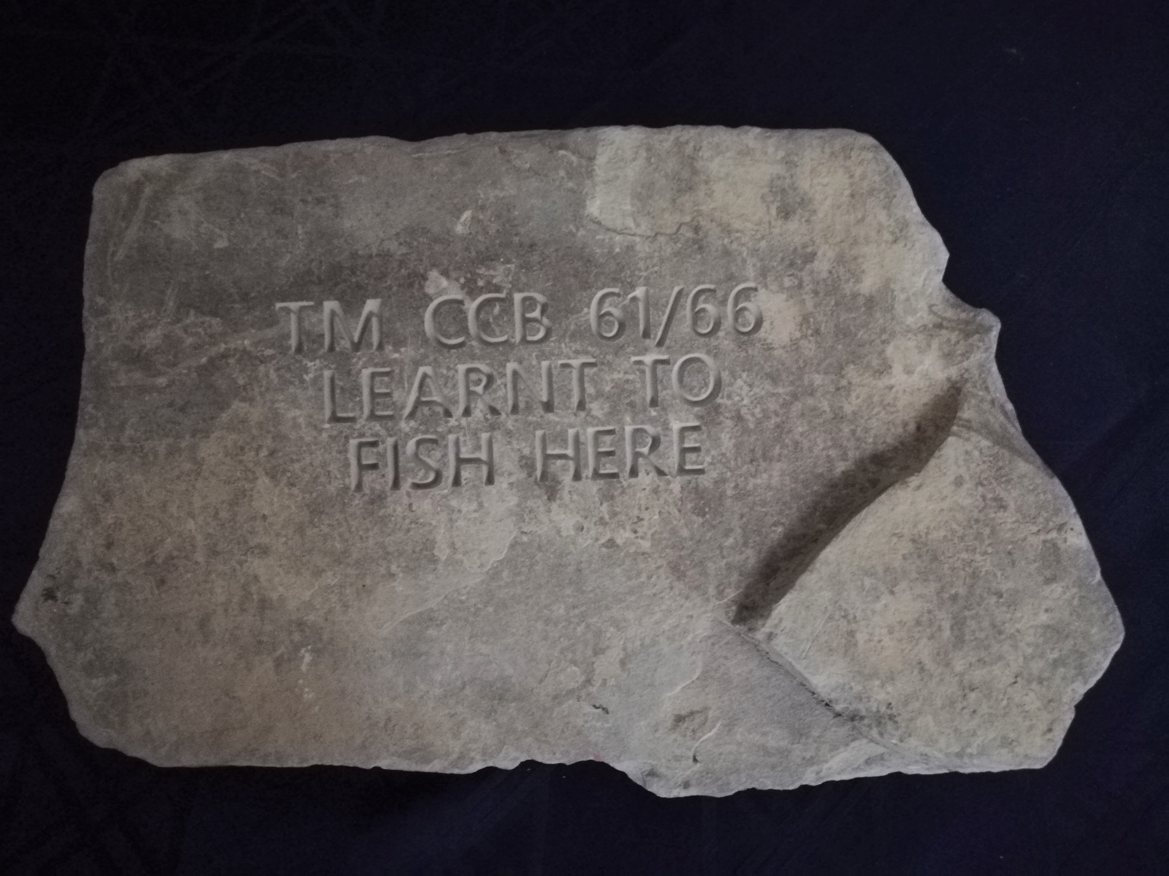 Tony Mair river stone